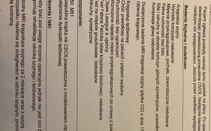 Zbiórka Rehab.kręgosłupa - zdjęcie główne