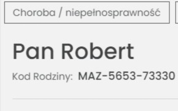 Zbiórka Szlachetna Paczka - Pan Robert - zdjęcie główne