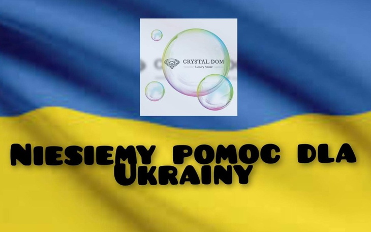 Zbiórka Pomagamy Ukrainie Crystal dom - zdjęcie główne
