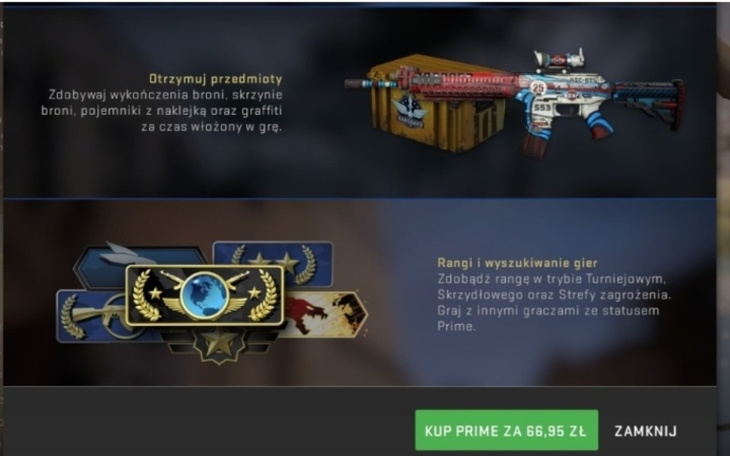 Zbiórka Prime do csgo. - zdjęcie główne