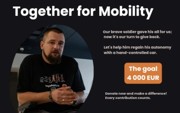 Zbiórka Hand-controlled car for Serhii - zdjęcie główne