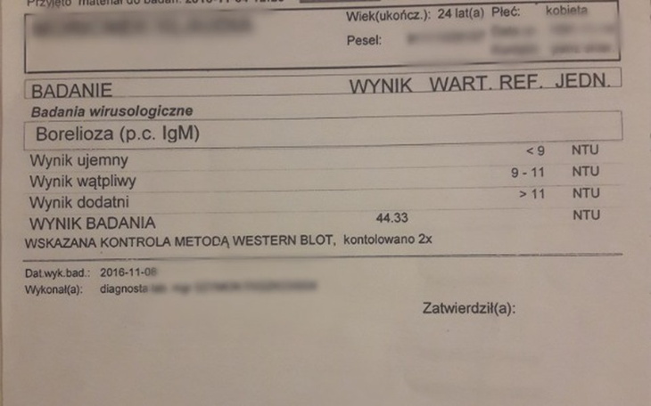 Zbiórka Na leczenie córki (borelioza) - zdjęcie główne