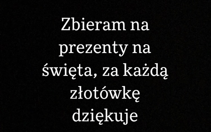 Zbiórka Zbieram na prezent na święta - zdjęcie główne
