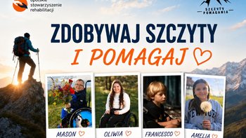Zbiórka Pomóż dzieciom zdobywać szczyty! - miniaturka zdjęcia