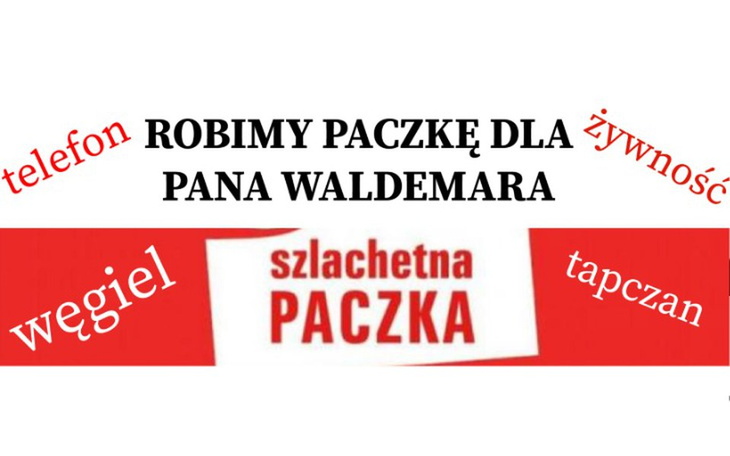 Zbiórka Robimy paczkę dla pana Waldemara - zdjęcie główne