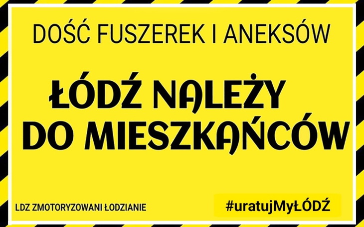 Zbiórka Łódź należy do mieszkańców - zdjęcie główne