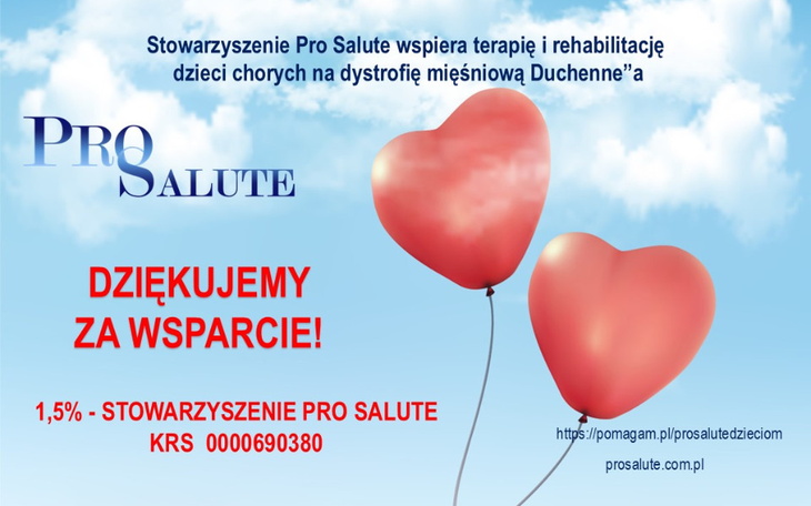 Zbiórka Pro Salute Dzieciom z Dystrofią - zdjęcie główne