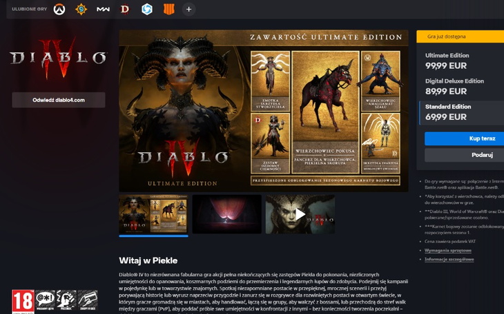 Zbiórka na Diablo - zdjęcie główne