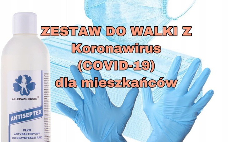 Zbiórka Koronawirus ZESTAW OCHRONNY - zdjęcie główne