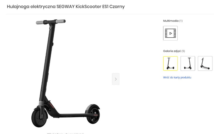 Zbiórka Na hulajnogę elektryczną.. - zdjęcie główne