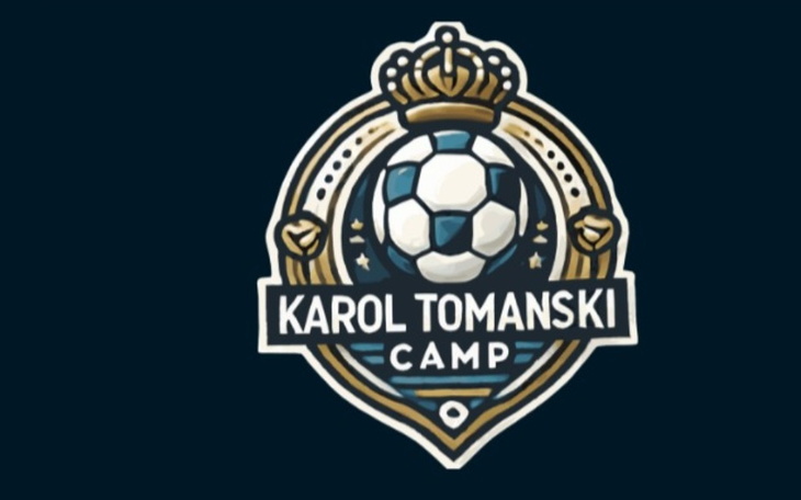 Logo obozu piłkarskiego Karol Tomanski.