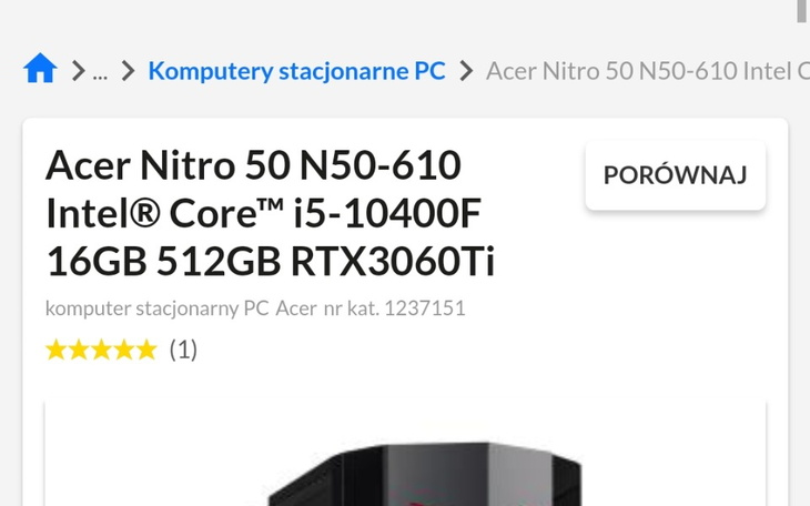 Zbiórka Zbiórka na nowy pc - zdjęcie główne