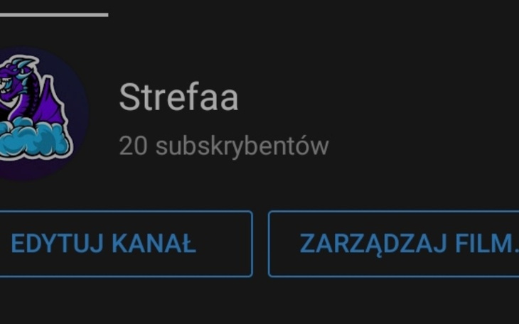 Zbiórka Potrzebuje na rozwoj na Youtube. - zdjęcie główne