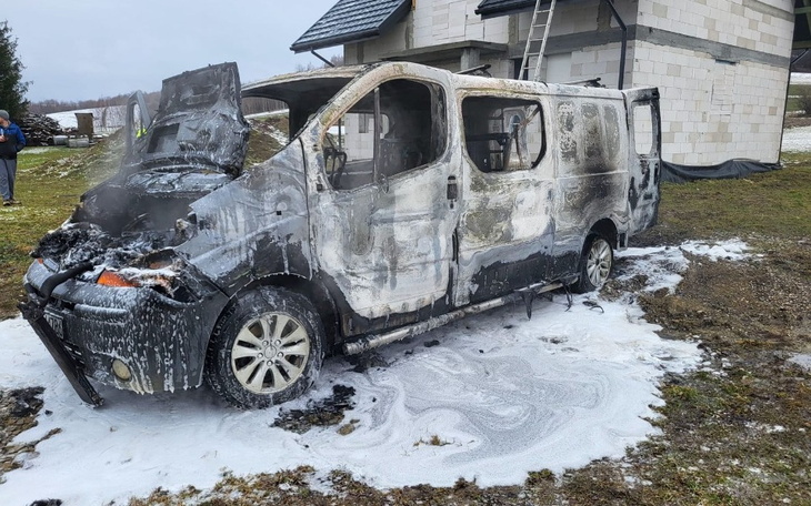 Zbiórka Pomoc pożar samochodu - zdjęcie główne