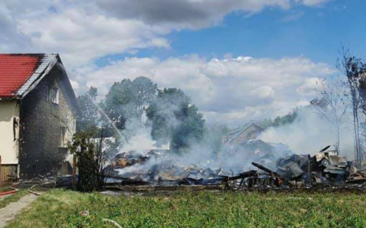 Zbiórka Strata dobytku w pożarze - zdjęcie główne