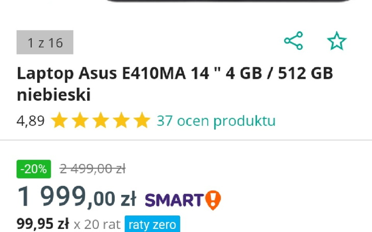 Zbiórka Na nowy laptop,bo stary zawiesza - zdjęcie główne