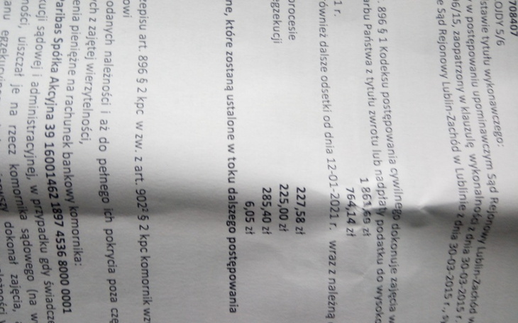 Zbiórka Na spłatę zadłużenia2 - zdjęcie główne