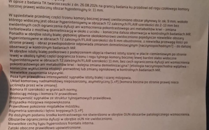 Zbiórka Na leczenie raka mózgu - zdjęcie główne