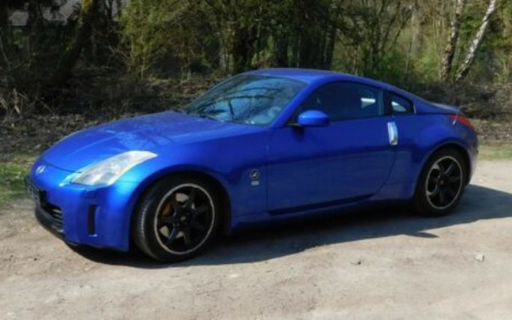 Zbiórka Nissan 350Z Niebieski - zdjęcie główne