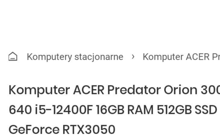 Zbiórka KOMPUTER gemingowy - zdjęcie główne