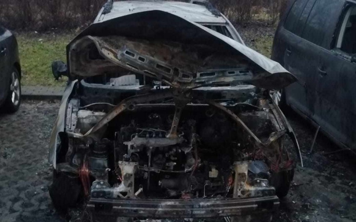 Zbiórka Spalony samochód Kia - zdjęcie główne