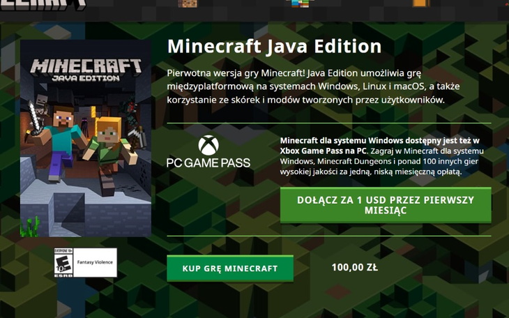 Zbiórka zbieram na minecraft premiumm - zdjęcie główne