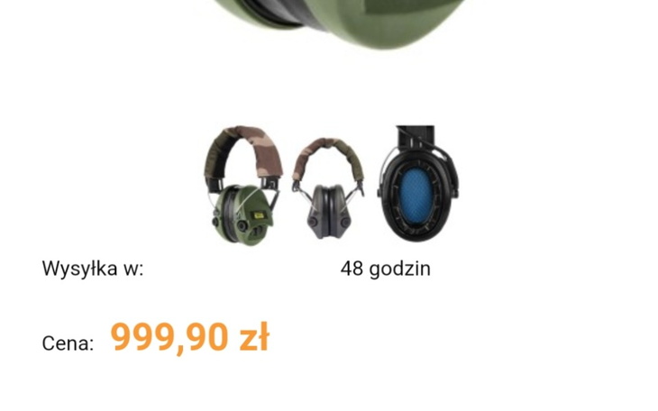 Zbiórka Słuchawki ochronne dla żołnieża - zdjęcie główne