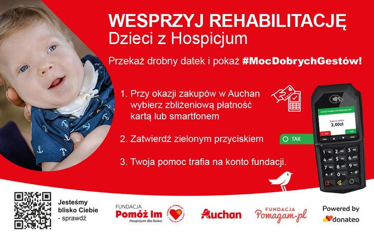 Zbiórka Rehabilitacja Dzieci z Hospicjum - zdjęcie główne