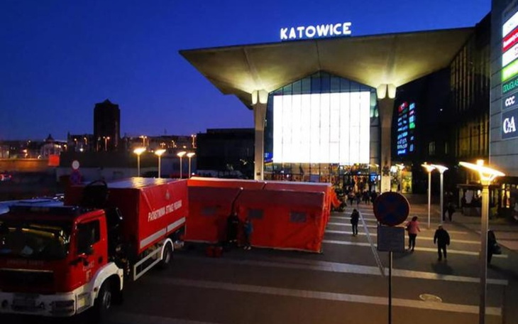 Zbiórka Pomoc dla Ukrainy - PKP Katowice - zdjęcie główne