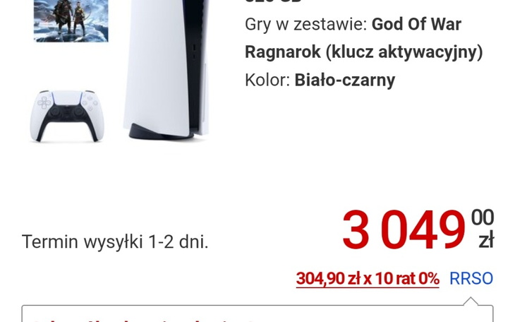 Zbiórka ZBIERAM NA PS 5 każdy grosz się - zdjęcie główne