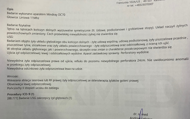 Zbiórka Operacja- zabieg ERVF - zdjęcie główne