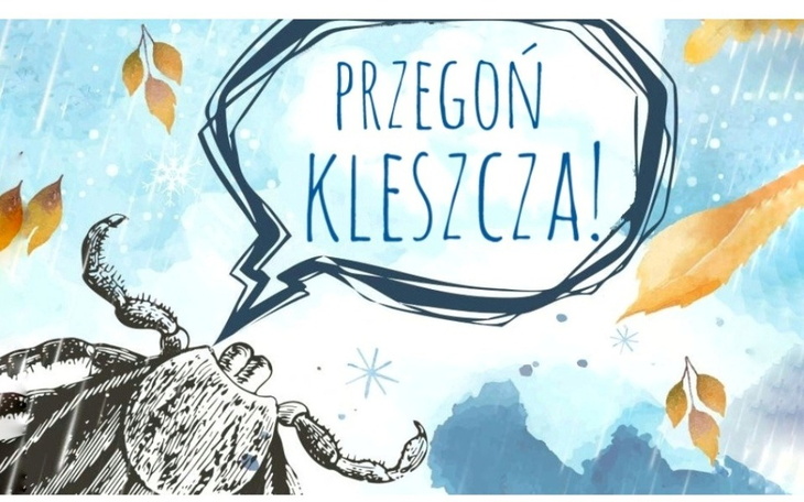Ilustracja z hasłem o odstraszaniu kleszczy.