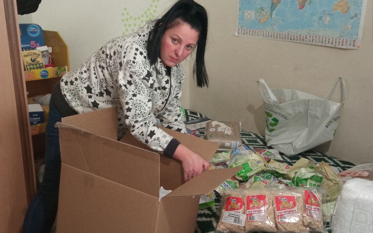 Zbiórka Pomoc uchodc. z Ukrainy w Szczec - zdjęcie główne