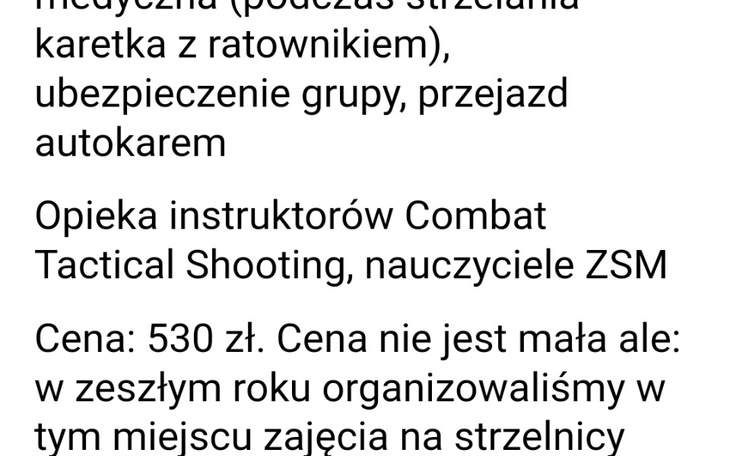 Zbiórka Wycieczka szkolna córki - zdjęcie główne