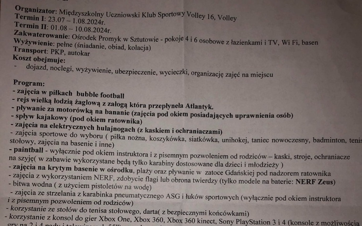 Zbiórka Wymarzony obóz do zakopanego - zdjęcie główne