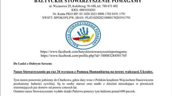 Zbiórka Mamy i dzieci w Ukrainie - miniaturka zdjęcia