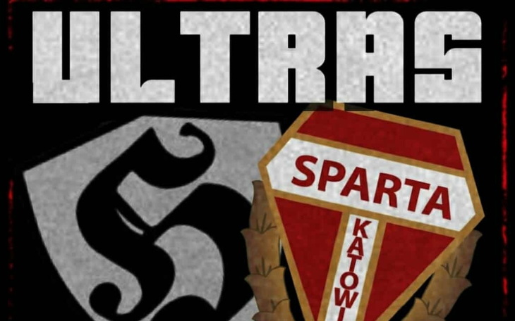 Logo klubu sportowego z hasłem ultras.