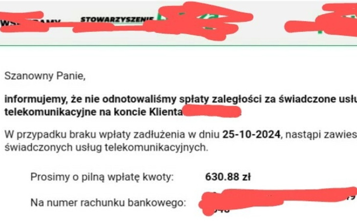 Zbiórka Na spłate zadluzenia - zdjęcie główne