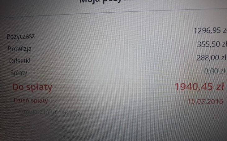 Zbiórka Spłata długów dla młodej osoby - zdjęcie główne