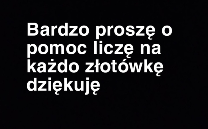Zbiórka Dziękuję za każdo złotówkę - zdjęcie główne