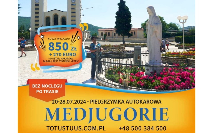 Zbiórka Pielgrzymka do MEDJUOGORIE - zdjęcie główne