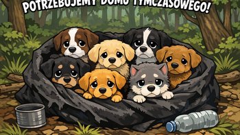 Zbiórka Szczeniaki z worka. Opieka - miniaturka zdjęcia