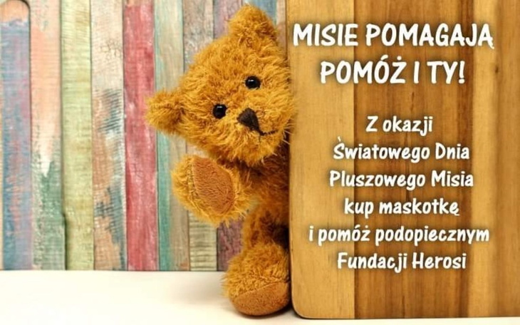 Zbiórka Misie pomagają, pomóż i Ty - zdjęcie główne