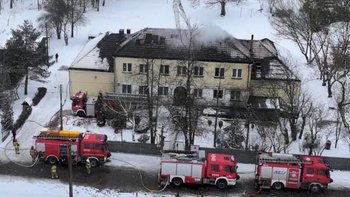 Zbiórka 🔴 Pożar MONAR w Budach Zosinych - miniaturka zdjęcia