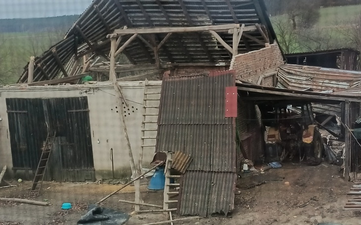 Zbiórka Strata stodoły przez Orkan Dudle - zdjęcie główne