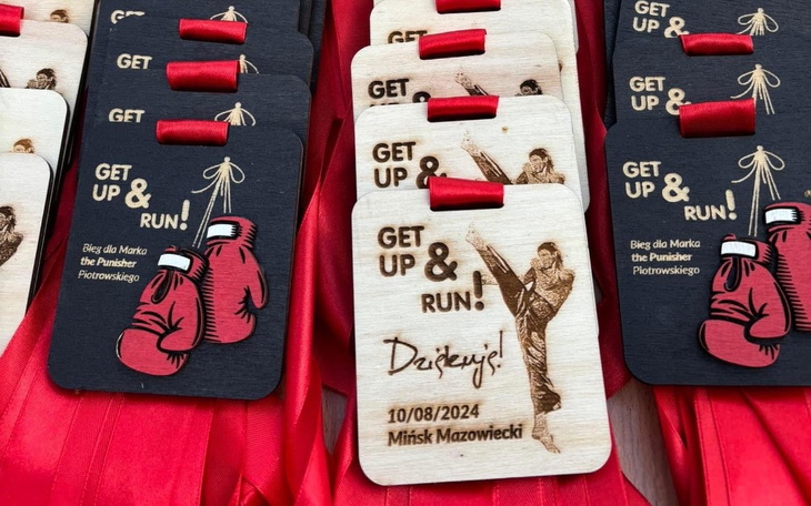 Zbiórka Wysyłka medali Get up run - zdjęcie główne