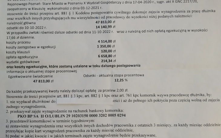Zbiórka Spłata nie swojego dlugu - zdjęcie główne