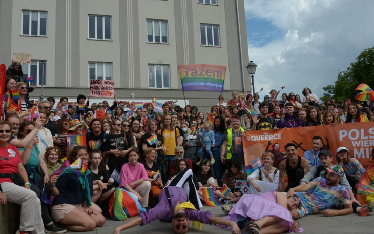 Zbiórka IV Marsz Równości w Kielcach - zdjęcie główne