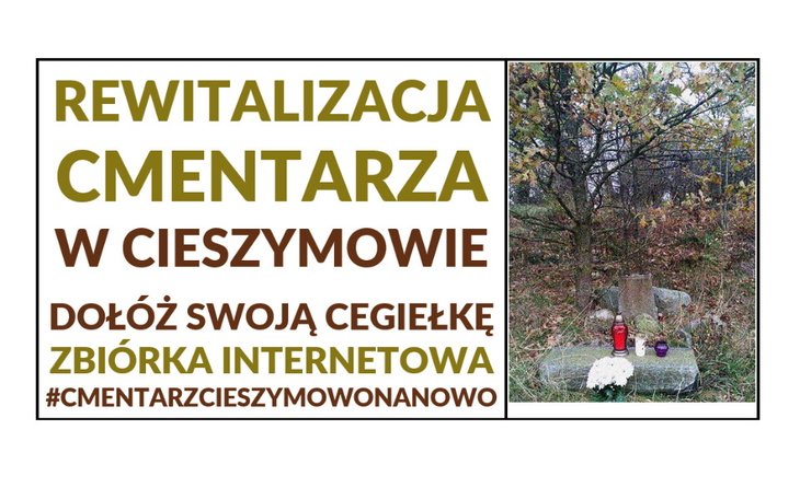 Zbiórka Cieszymowski cmentarz na nowo - zdjęcie główne