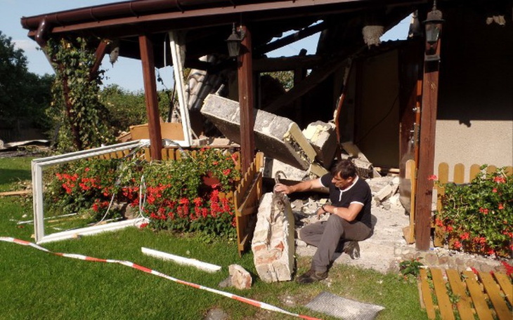 Zbiórka odbudowa zniszczonego domu - zdjęcie główne